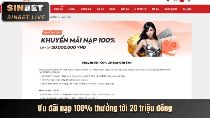 Khuyến mãi chào mừng Bắn Cá